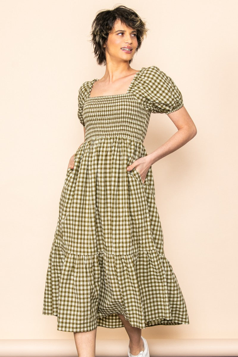 GINGHAM DRESS