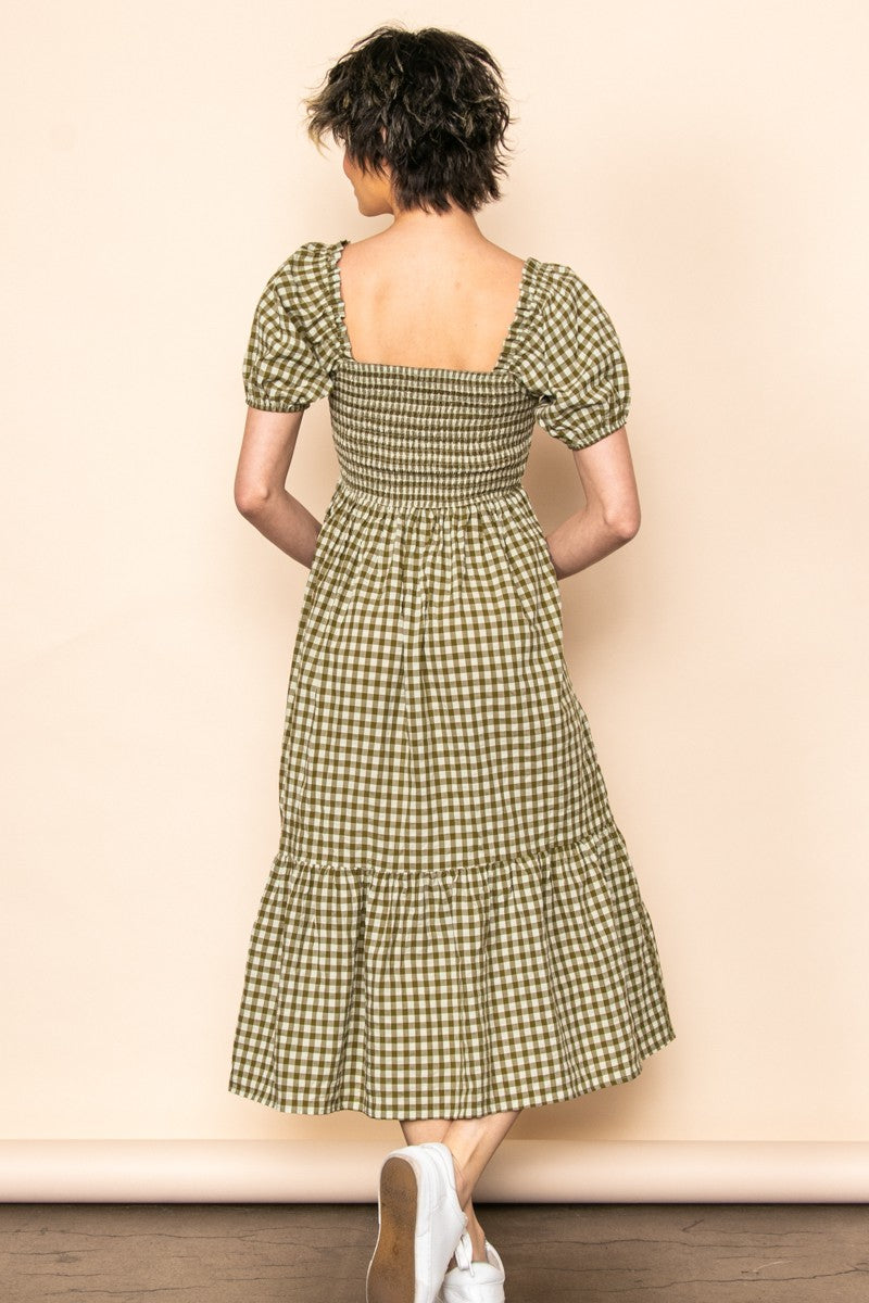 GINGHAM DRESS