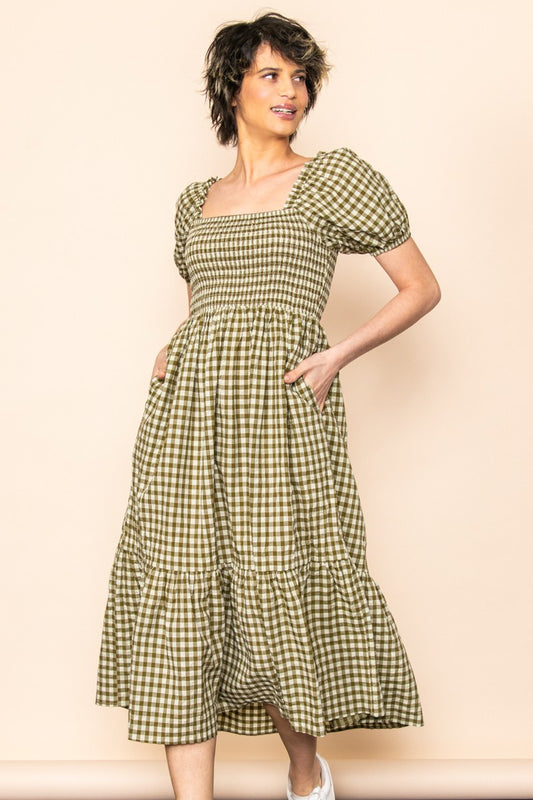 GINGHAM DRESS
