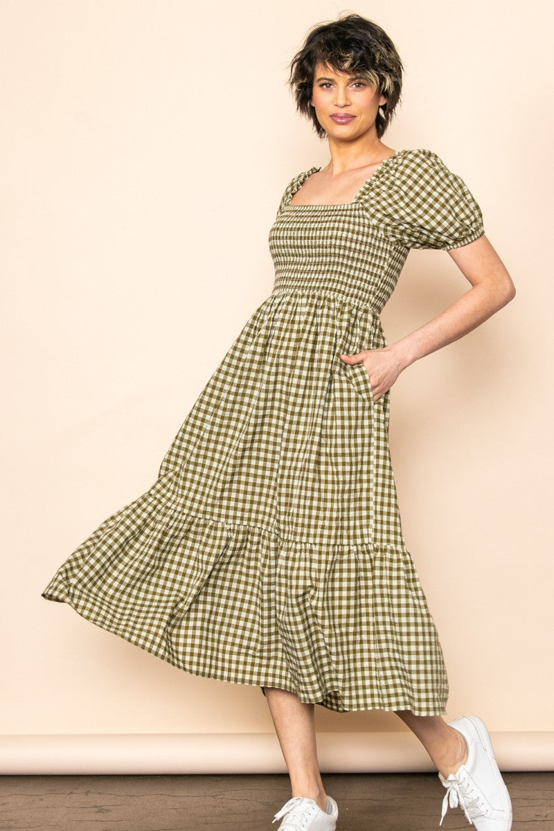 GINGHAM DRESS